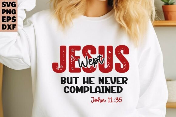Bible Verse Christian Shirt SVG, Jesus — T-Shirt Designs