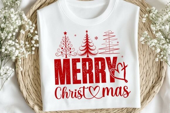 Boho Christmas SVG & Christian Christmas T-Shirt Designs