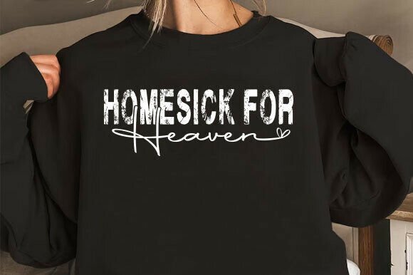 Christian PNG for Shirts Homesick T-Shirt Designs