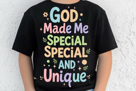 Christian PNG, God Made Me Special PNG