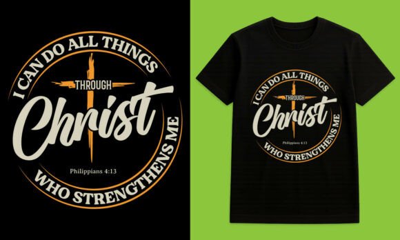 Christian T Shirt Bible Verse